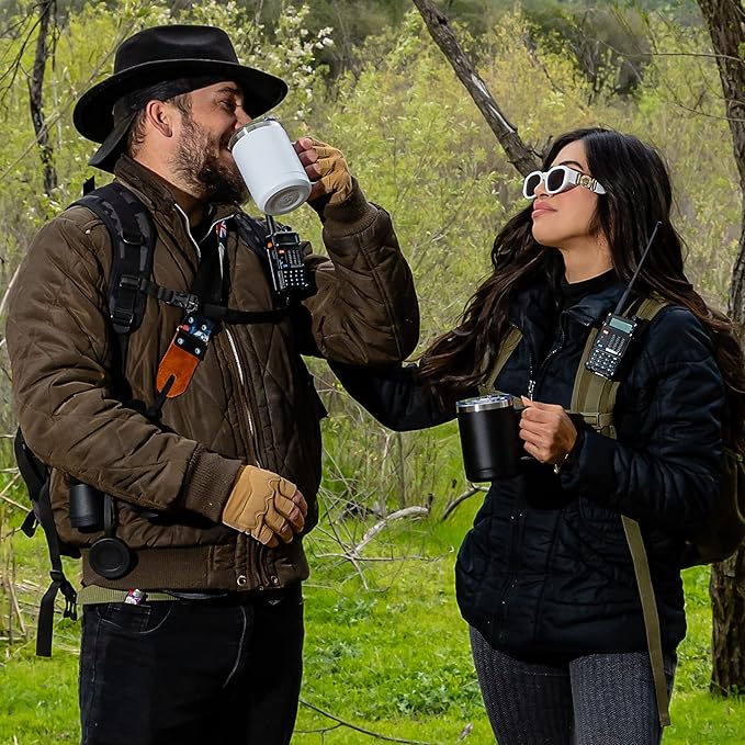 LaserGram 15oz Vacuum Insulated Coffee Mug, Chihuahua Dog, Personalized Engraving Included (Yellow)