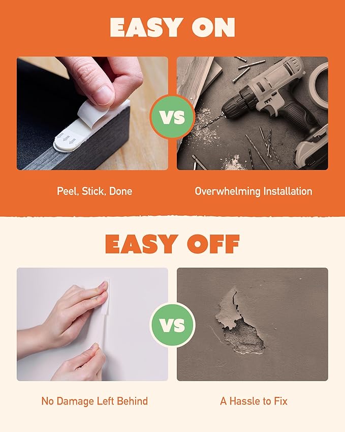 Decorative Wall Art Cat Scratcher for Vertical Scratching, 14"x20" Framed Sisal Scratch Pad Mat with Renter-Friendly No-Drill Wall Mounted Setup, Durable Alternative to Cardboard (Mondrian's Cat)