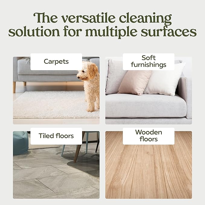 PAWFUME Stain & Pet Urine Odor Eliminator, 4-Pack – Removes Impurities in Seconds – Enzymatic Formula, Quick-Dry Action, & Eco-Friendly Ingredients – Upholstery, Fabrics, and Carpet Cleaner Spray