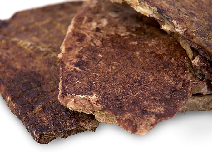 BRUTUS & BARNABY Beef Lung Fillets for Dogs – 100% USA-Sourced Single Ingredient Dog Treat – High Protein, Healthy, All-Natural Dog Chews – Grain-Free, No Additives, (8oz) – Made in The USA