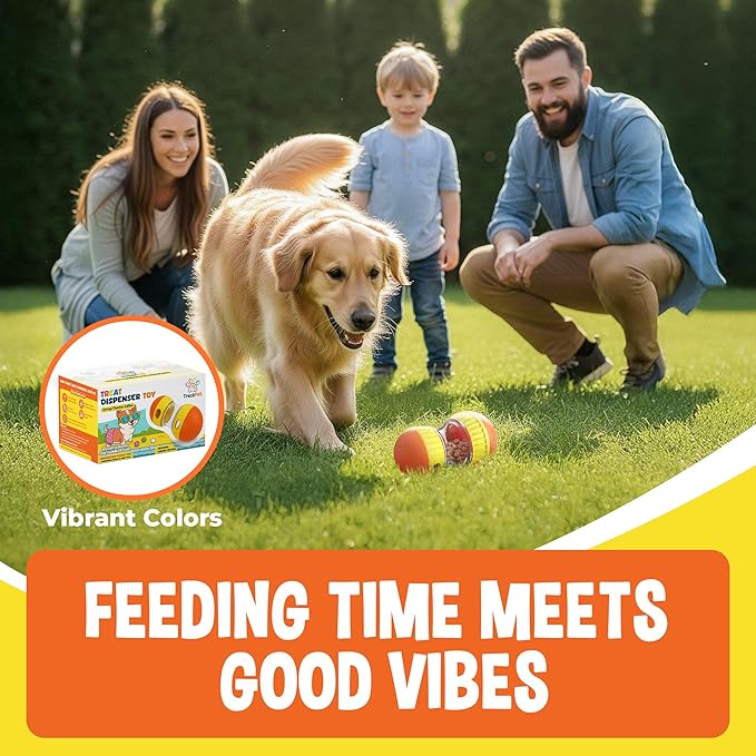 Dog Treat Dispenser Toy-Puzzle Toys for Dogs Mental Stimulation-puzzle feeder dog & Mental Stimulation for Dogs –Durable Treat Dispensing Dog Toys-Limited Edition Cognitive Dog Toys for Puppy