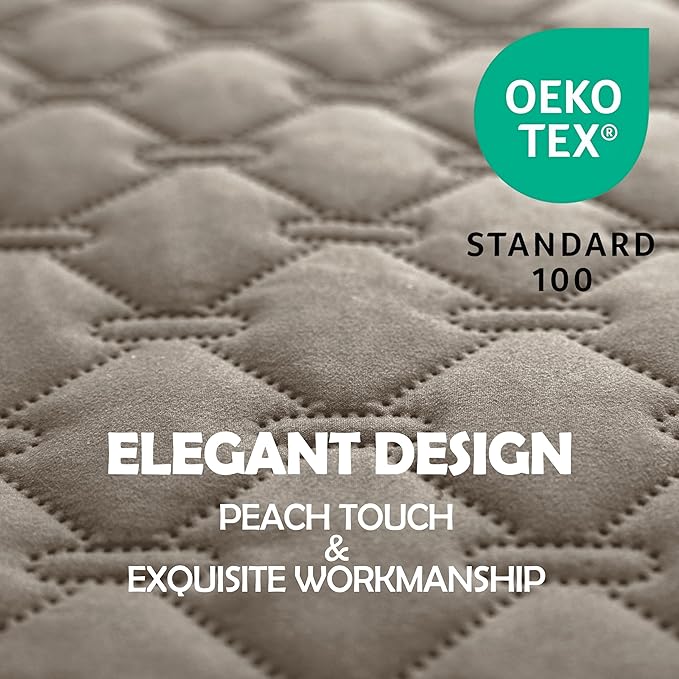 gogobunny 3X Stronger Waterproof Pet Blanket, Scratch Proof Furniture Protector for Dogs Cats, Reversible Cover 30x90 Inch, Dark Stone