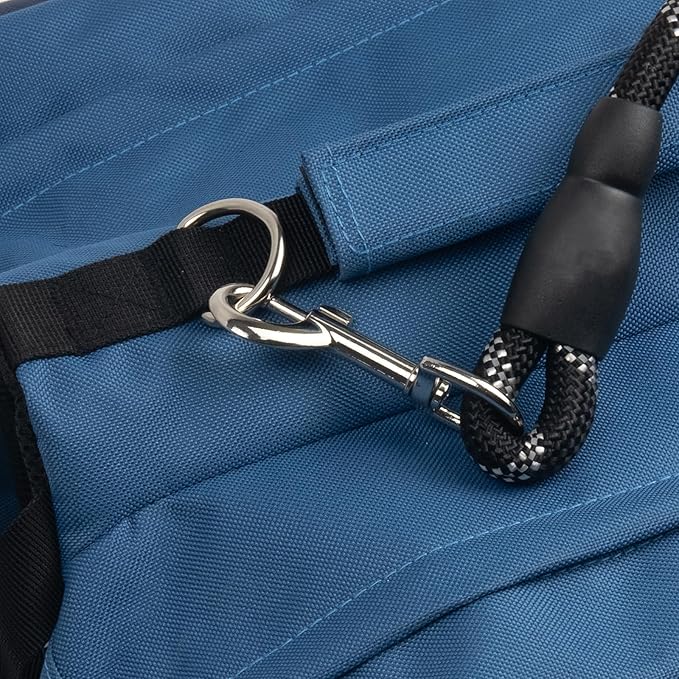 Dog Backpack Harness for Medium & Large Breeds Dogs – Dog Hiking Saddle Bag with Handle & Large Side Pockets for Camping & Day Trips