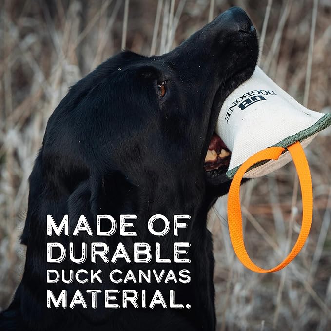 DogBone Duck Canvas Training Dummy for Hunting Dogs | Dog Bumper | Hunting Dog Toys | Hunting Dog Accessories | Hunting Dog Training Toys | Dog Training Dummy for Dogs