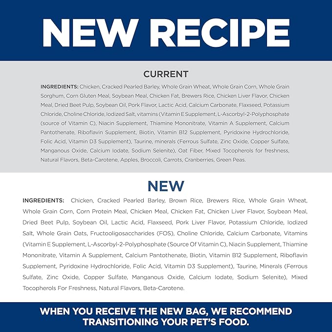 Hill's Science Diet Large Breed Adult Dry Dog Food 1-5, Quality Protein for Joint Support & Lean Muscles, Chicken & Barley, 35 lb. Bag