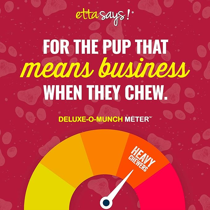 etta says! Deluxe Chews for Dogs – Lamb Dog Treats – Made and Sourced in The USA, Grain-Free, Easy to Digest, Won’t Stain Carpet (20 Count, Pack of 1)