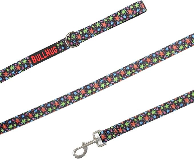 BULLHUG 6 FT Bulldog Leash With Padded Handle - Perfect for French Bulldogs, Pugs & All Breeds - Walking and Training Lead (Army Camouflage)