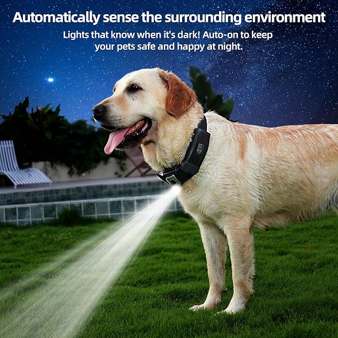 Advanced GPS Wireless Dog Fence with 2K HD Camera & Two-Way Audio, Unlimited Virtual Fences & Pinpoint 3D Tracking, Dog Collar with App & All-Weather Waterproof, for Medium & Large Dogs